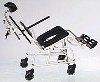 Vipbar combistol ekskl. fodst�tter og nakkest�tte  - eksempel fra produktgruppen toilet-badestole med s�detilt, uden hydraulisk/elektrisk h�jdeindstilling