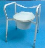 Toiletforh�jer, fritst�ende m. h�jdeindstilling  - eksempel fra produktgruppen toiletforh�jere monteret p� en ramme