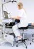 Sanus H�jstol: Ergonomisk stol m. fodst�tte til laboratorier el k�kken