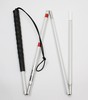 Ambutech Mobilitystok alu. m. standard spids, 4 delte