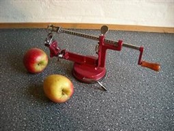 Æbleskræller  - eksempel fra produktgruppen skrælleknive