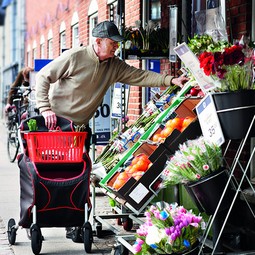 PROMENADE TaskeRollator - inclusion by AKP Design - klik for at se billedet i fuld størrelse - åbner i nyt vindue PROMENADE TaskeRollator - inclusion by AKP Design