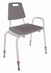 Neptun Super Soft forflytnings badebænk - klik for at se billedet i fuld størrelse - åbner i nyt vindue Neptun Super Soft forflytnings badebænk