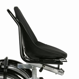 Komplet Junior sæde med regulering  - eksempel fra produktgruppen specielle sadler, sæder og kropsstøtter til cykler