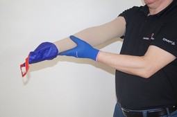 SLIP ARM - Til på- og aftagning af støttestrømper på armen