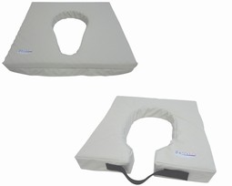 SAFE Med trykaflastende Toiletstolspude-Bækkenstolspude, STOR,50x45 cm