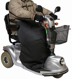 Termodækken for scooterførere  - eksempel fra produktgruppen knæposer og køretæpper