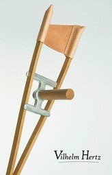 Vilhelm Hertz krykken  - eksempel fra produktgruppen albuestokke uden højdeindstilling
