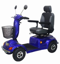 Fønix 414  - eksempel fra produktgruppen elkørestole, manuel styring, klasse b (til indendørs og udendørs brug)