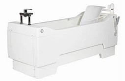 Multibath SE - højdeindstilleligt badekar m/el-badestol