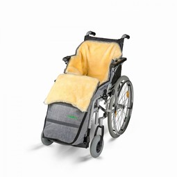 Fellhof Kørestolskørepose i Lammeskind