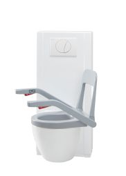 Bano Drejbart Toilet m. skyl/tør  - eksempel fra produktgruppen toiletter med bruse- og tørrefunktion