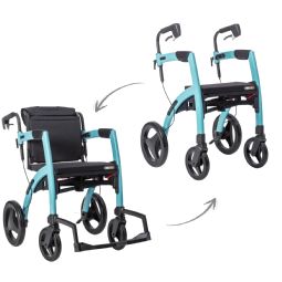 Rollz Motion Kombineret rollator og transportkørestol Rollz Motion Kombineret rollator og transportkørestol