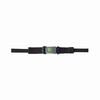 Lap/chest strap two-piece, 25 mm, safety lock