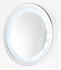 Suction Mirror with LED Halo Light