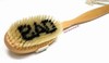bath brush in wood bath brush in wood