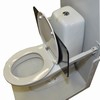 Rygskjold for toilet