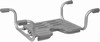 Bathtub seat - grey with PU-seat