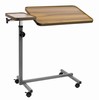 Bed table-/reading table with brakes
