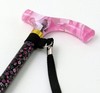 Walking stick with flower pattern Walking stick with flower pattern