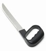 Knife with scalloped edge