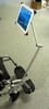 Arm for mounting iPad on wheelchair