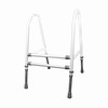 Self-standing support rail, height adjustable