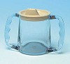 Caring drinking cup with lid