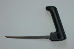 Erogonomic fillet knife - click to see picture in full size - opens new window Erogonomic fillet knife