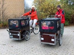 Mr. Pedersen Carrier bike for transport of children