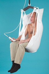 Single-use sling with head support