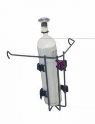 Iltflaskeholder  - example from the product group oxygen cylinder holders for rollators