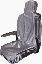 Seat raincover for a large seat Seat raincover for a large seat