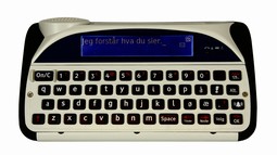 Lightwriter SL-40 with integrated speach