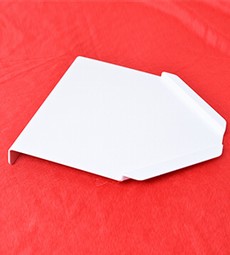 Lubricate board with two edges.