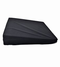 Wedge shaped cushion