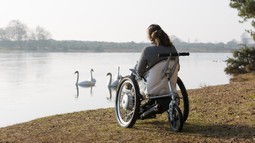 Trekinetic GTE Electric Wheelchair - click to see picture in full size - opens new window Trekinetic GTE Electric Wheelchair
