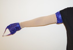 SLIP ARM - For taking on compression stocking on arm