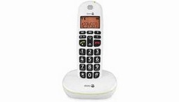 Cordless landline phnoe, Doro PhoneEasy 100W - click to see picture in full size - opens new window Cordless landline phnoe, Doro PhoneEasy 100W