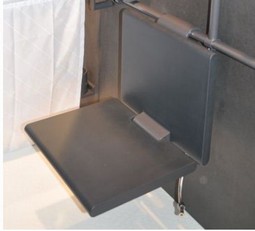 Cavere folding and removable shower seat