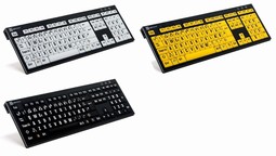 Logickeyboard - XLprint NERO PC
