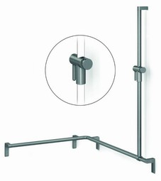 Cavere - Angle Handrail for the shower  - example from the product group handgrips, integrated