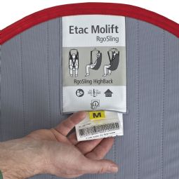Molift RgoSling Toilet LowBack Hygiene sling