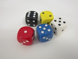 Low vision cube with white tactil eyes Low vision cube with white tactil eyes