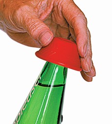 Bottle opener, anti slip