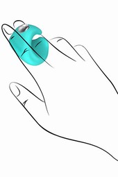 Pyxis finger massager
