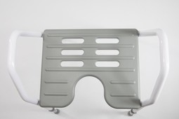 Shower chair with aid handles in each side