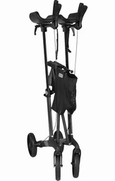 Rollator with arm support