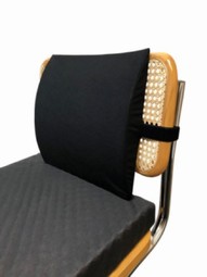 SAFE Med Back support and Lumbar support with Soft-Cell cover