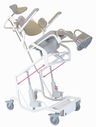 Shower/commode chair M2 Multi-Tip, firm back